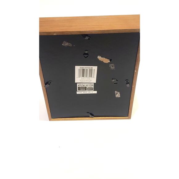 Honey oak finish Glass Fram Pin Display Case Shadow box 8.75x10.75x2.5 - Picture 3 of 4